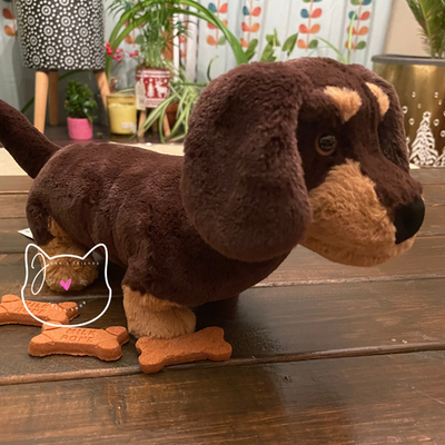AUTHENTIC Jellycat OTTO SAUSAGE DOG Medium New BNWT Plush Puppy