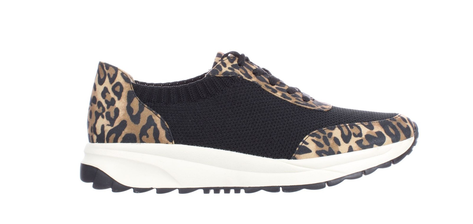 Naturalizer Womens Nash Black Multi Fashion Sneaker Size 7.5