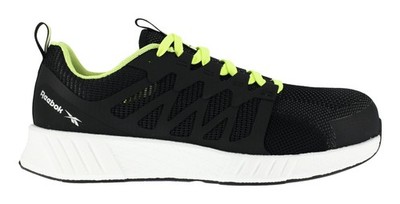 Reebok Halbschuh Fusion Flexweave Work, S1P, 43 schwarz/grün/weiß - 1 Paar