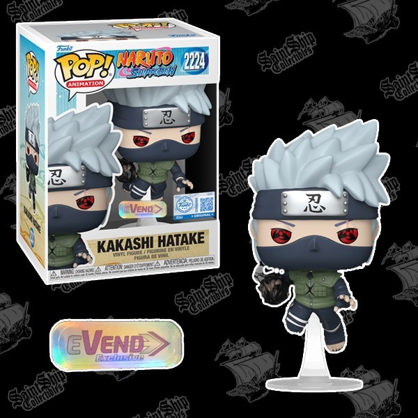 Funko POP! Animation Naruto Shippuden - Kakashi Hatake #2224 - eVend Exclusive