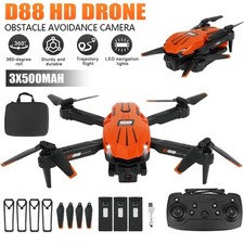 Mini Faltbar WiFi FPV Drohne Mit 4K-HD FPV Kamera Selfie RC Quadrocopter Drone ~