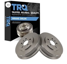 Trq Rear Brake Drum Set Fits 2011-2016 Chevrolet Trq Rear Brake Drum Set Fits 2011-2016 Chevrolet