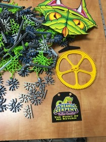 Knex Screamin Serpent Roller Coaster K'nex Replacement Parts incomplete 6lbs Lot