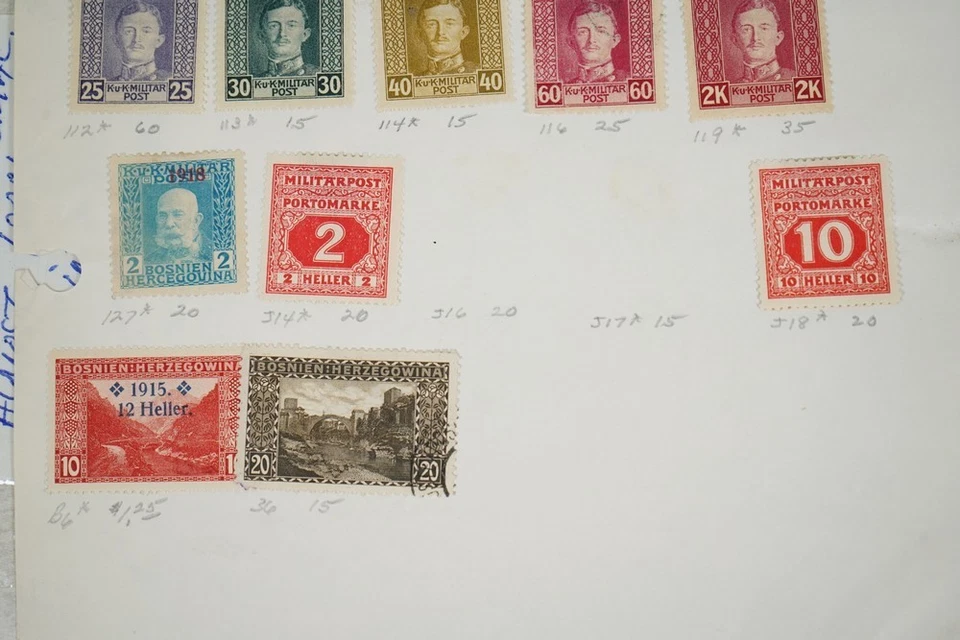 YUGOSLAVIA COLLECTION OF 1175+ STAMPS MINT & USED IN ALBUM ON STOCK PAGES - Image 3 of 4