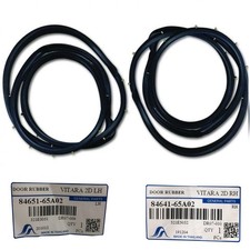 Weatherstrip Door Seal Rubber Pair For 1989-1998 Gmc Chevrolet Chevy Geo Tracker