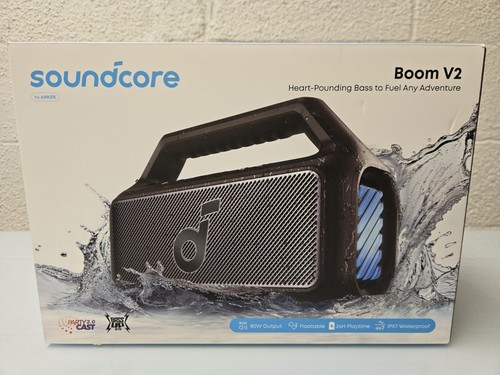 Soundcore Boom V2 Portable Bluetooth Speaker by Anker - Open Box