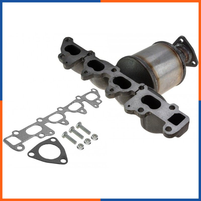 Catalyseur KAT pour Opel en acier inoxydable durable KAT-PL-003