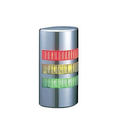 PATLITE LED Halbsäule (chrom) zur Wandmontag...