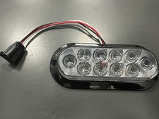 LED CLEAR LENS RED LIGHT PART  60-1036 DAL 