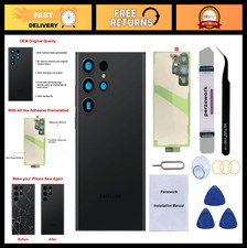Rear Back Glass Replacement for Samsung Galaxy S23 Ultra 6.8" Repair Tool Kit