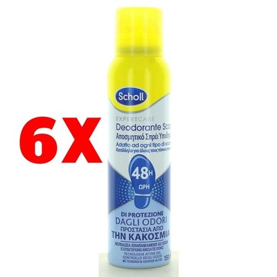 6 x Scholl Pedorex Deodorant Schuhe 150 ml