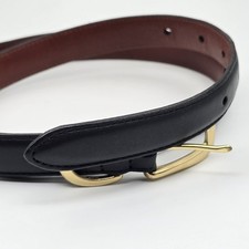 Coach Black Skinny Belts for Women for sale | eBay display picture 3