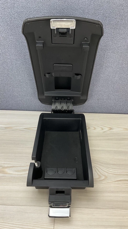 ♦️Lincoln MKX 2007-2010 tapa/abrazos consola central cuero negro. ¡Envío gratis! Foto 4 de 4