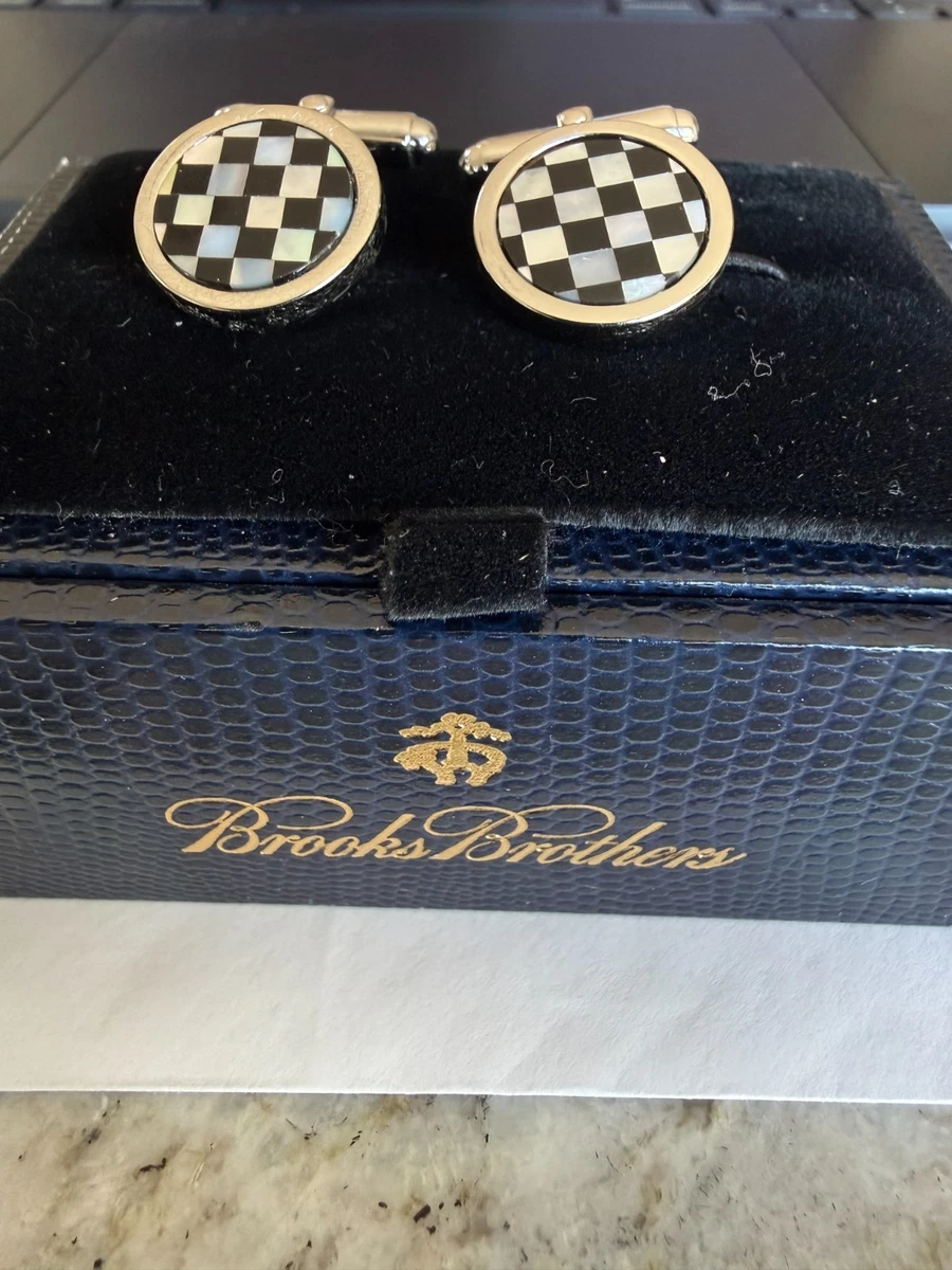 Brooks Brothers Silver Cufflinks for Men for sale | eBay