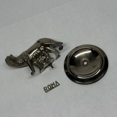 Vintage Metal Souvenir Statue Parts of She-Wolf Romulus Remus - SOLD AS-IS