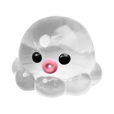 Squishy Octopus Clear Crystal Squeeze Stress Toy Party Favor Stress Relief