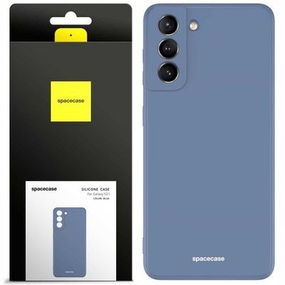 Spacecase Silikonhülle Galaxy S21 Case Cover Samsung Blau