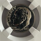 1969-S Silver Roosevelt Dime Proof NGC Gem Proof Cert 8847650-181