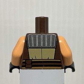 LEGO Star Wars Minifigure Part Quinlan Vos Torso Arms & Hands Only 7964