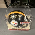 Jack Ham Autographed Pittsburgh Steelers Mini Helmet HOF 1988