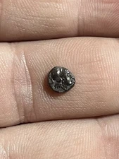 Kolone Troas 500-400 BC Ancient Silver Greek hemiobol Athena & Corinthian Helmet