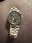 1977 Vintage Seiko Automatic 6138-3002 Jumbo Chronograph Japan Men's Wrist Watch