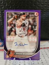 2025 Topps Bowman Jordan Westburg  Purple /250 Auto! #PRV-JW