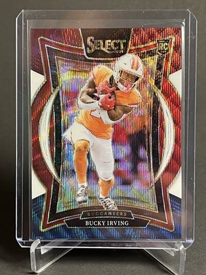 2024 Panini Select - Concourse Bucky Irving #4 Tri-Color Prizm /299 (RC)