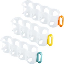 3 Pezzi Porta Lattine Impilabile Porta Lattine per Frigorifero Scaffale Porta