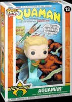 Gadget - Dc Comics: Funko Pop! Comic Cover - Aquaman (Vinyl Figure 13) -D- Funko