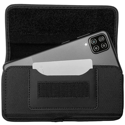 For BLU G84 256GB Case Nylon Belt Clip Pouch Card Holder - Picture 4 of 8