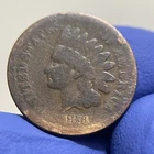 Key Date - 1873 Indian Head Cent - Good Details, Closed 3 - 43049