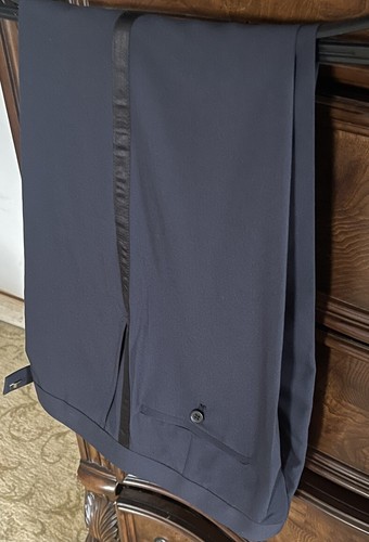 Nordstrom Rack Navy Blue Tuxedo/Black Lapel Size 42L - Picture 11 of 15