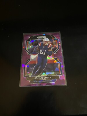Jonnu Smith 2021 Panini Prizm Purple Ice Prizm /225 Patriots 97 PWE
