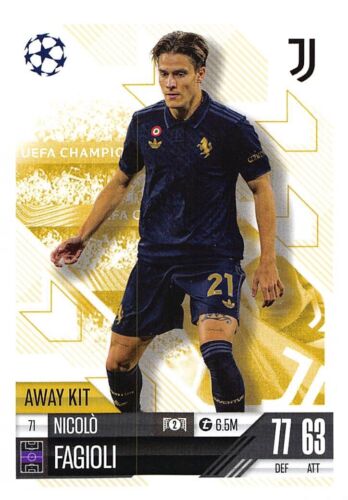 Match Attax Extra 2024/25 UCC Champions League Basiskarten Zahlen #1 - #180 - Bild 72 von 181