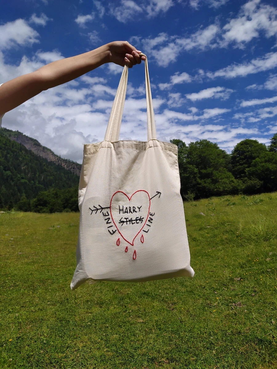 Harry styles online canvas bag
