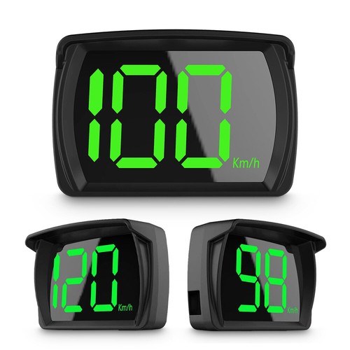 Car HUD Head Up Display KM/H MPH Digital GPS Speedometer OverSpeed Warning Alarm - Afbeelding 2 van 24