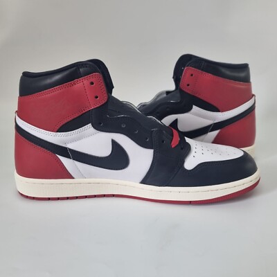 シューズ(男性用) Nike Air Jordan 1 Retro High Black Toe Jordan Air Jordan 1 Retro High OG 'Black Toe Reimagined' – DTLR