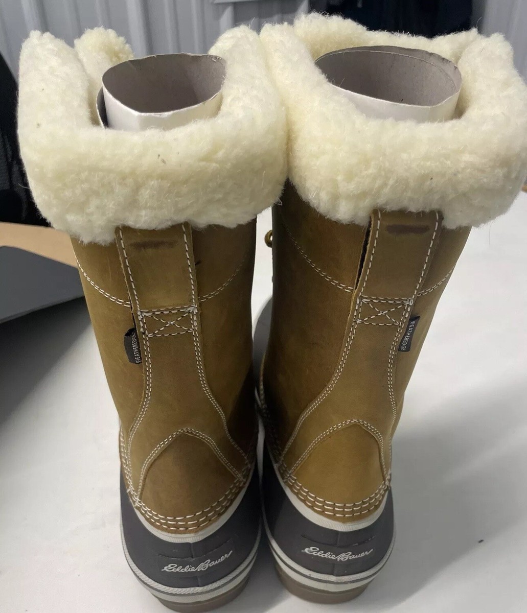 BRAND NEW Eddie Bauer Hunt Pac Sherpa Lined Boots. Men size  display picture 1