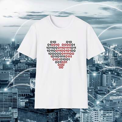 Software Engineer Binary code shirt Adult t shirt Unisex Ultrasoft Cotton shirt