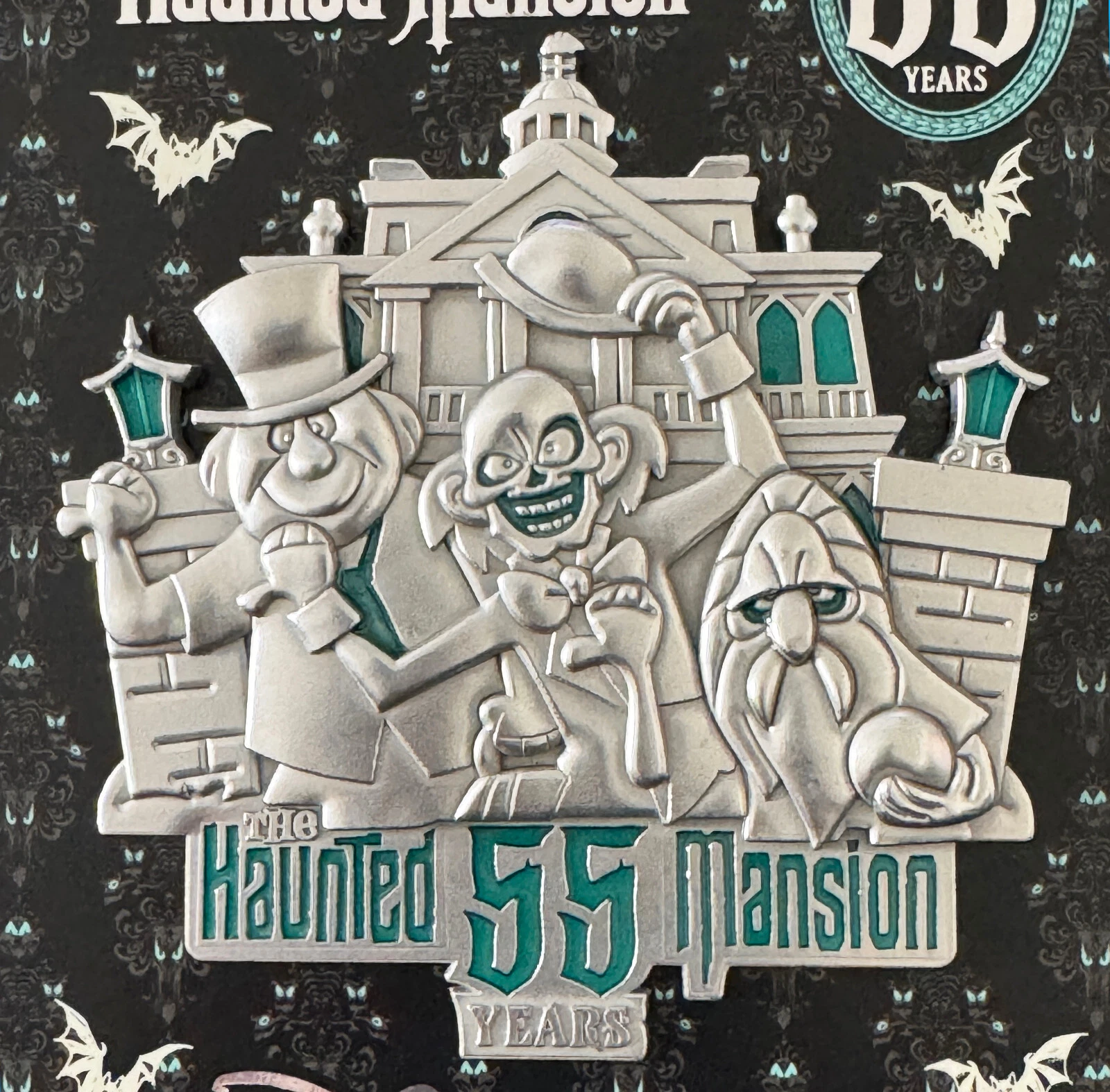 Disneyland Pin 2024 HAUNTED MANSION 55 Years Jumbo Pin LE 2250