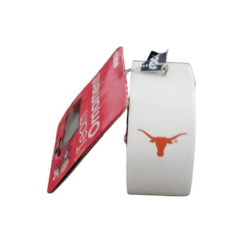 Texas Longhorns NCAA FOCO Árbol de Navidad Remolque Cámper Equipo Ornamento Naranja Quemado - Imagen 6 de 6