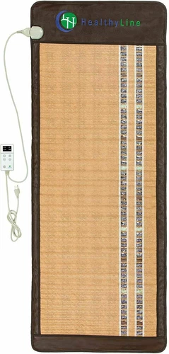 HealthyLine Amethyst Heating Pad Infrared Bio Gemstone Therapy Mat 72 x 24