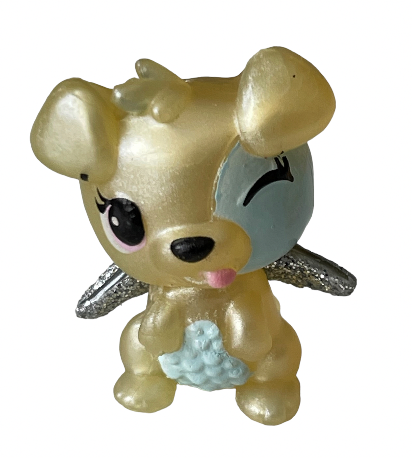 NEW Hatchimals Colleggtibles Series Figure Yellow Pearl Puppy Dog Pupettte