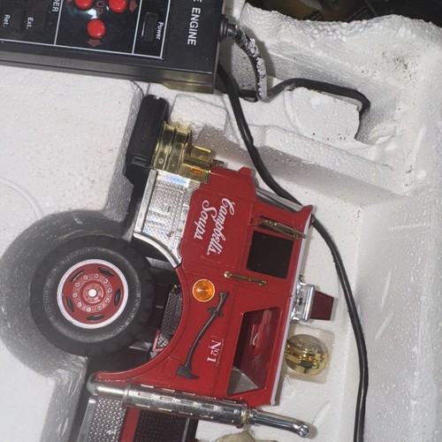 1990 New Bright CAMPBELL’S SOUP Remote Control Fire Engine No. 1 Untested As Is - Picture 8 of 8