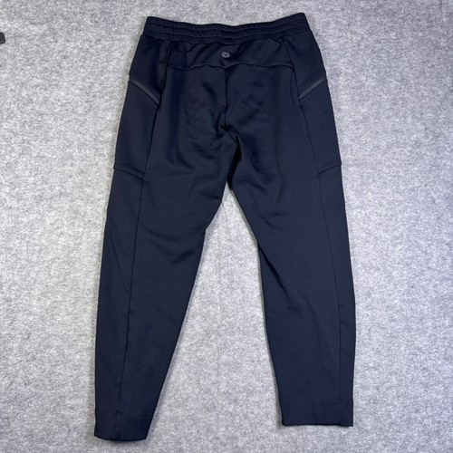 Sugoi Joggers Mens Large Black Thermal Pants Pockets Cycling - 第 2/13 張圖片