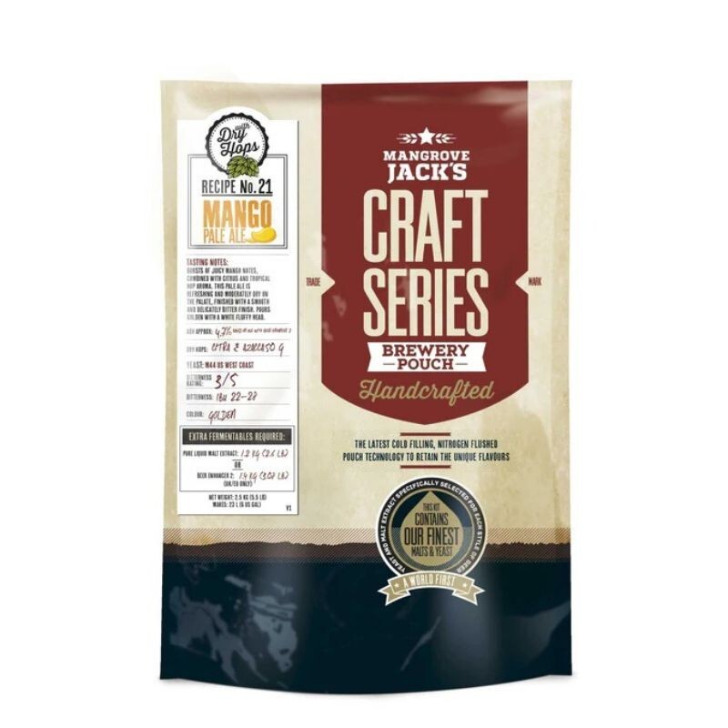 Mangrove Jacks Craft Series Mango Pale Ale Beer Making Kit