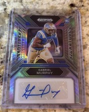 2024 Prizm Draft Picks Gabriel Murphy RC Sensational Signatures Prizm SS-GAM RC