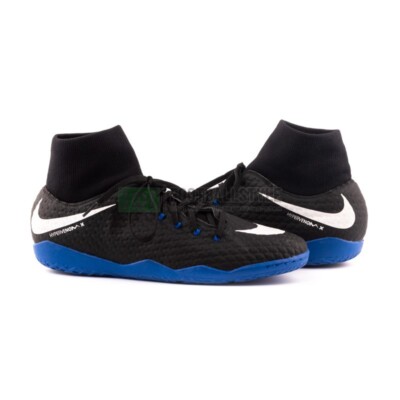 NIKE Hypervenomx Phelon 3 DF IC Neu Gr.45,5 Fussball Schuhe 917768-002 Halle
