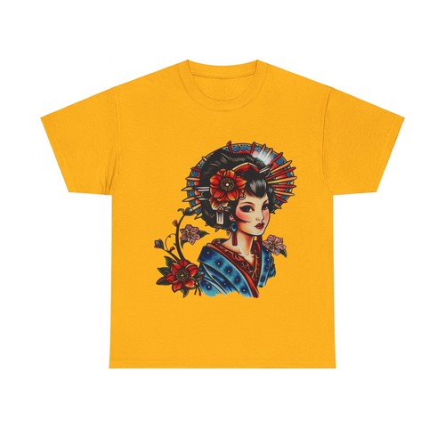 Japanese Geisha high quality Unisex Heavy Cotton Tee - Picture 39 of 85